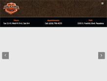 Tablet Screenshot of halftimecuts.com